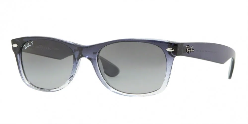 Ray Ban New Wayfarer 2132 Sunglasses - Medium - 55mm - Black - view 53